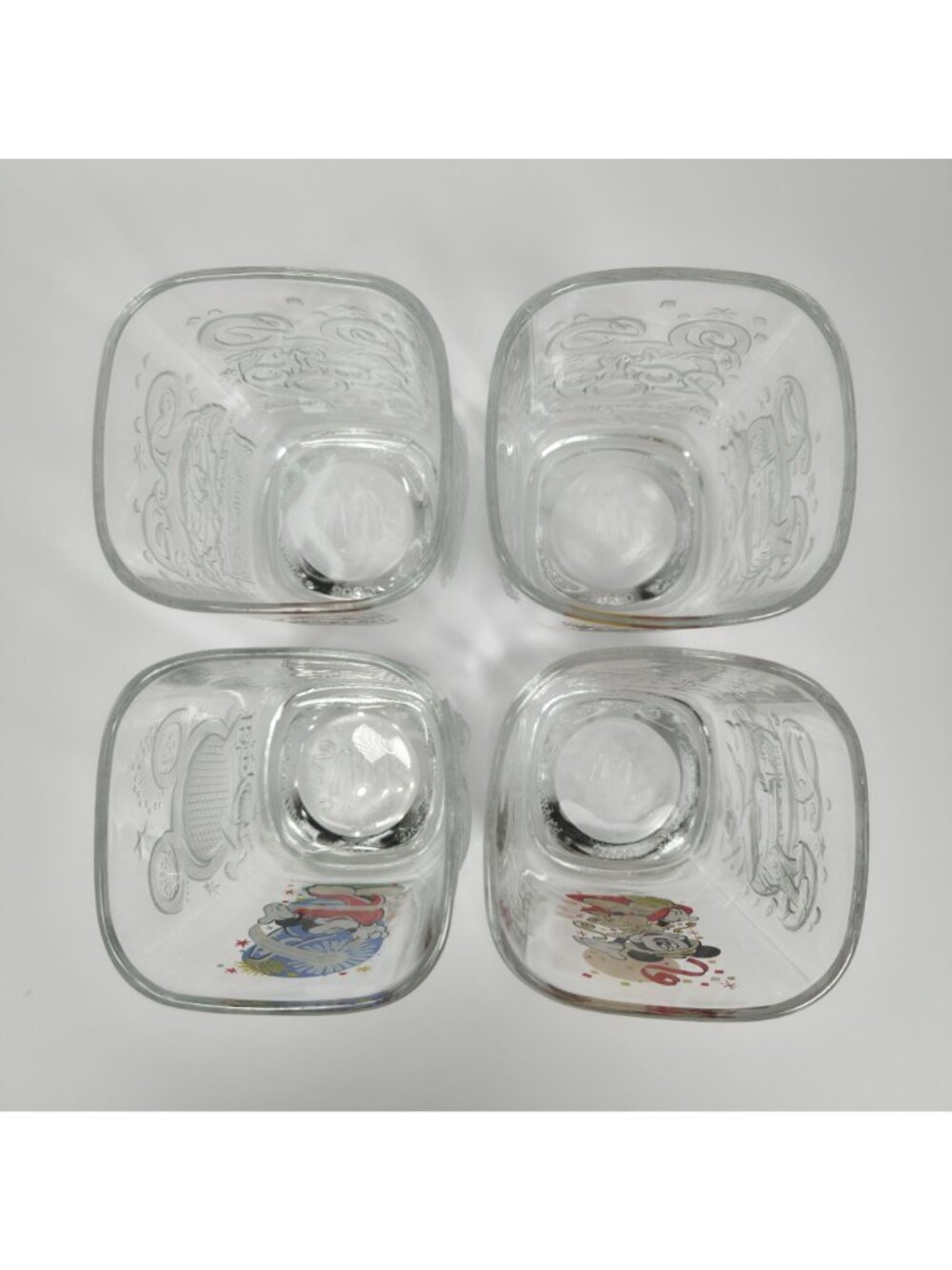 Vintage Disney World McDonald’s Year 2000 Celebration Glasses Set Of 4 - Picture 5 of 8
